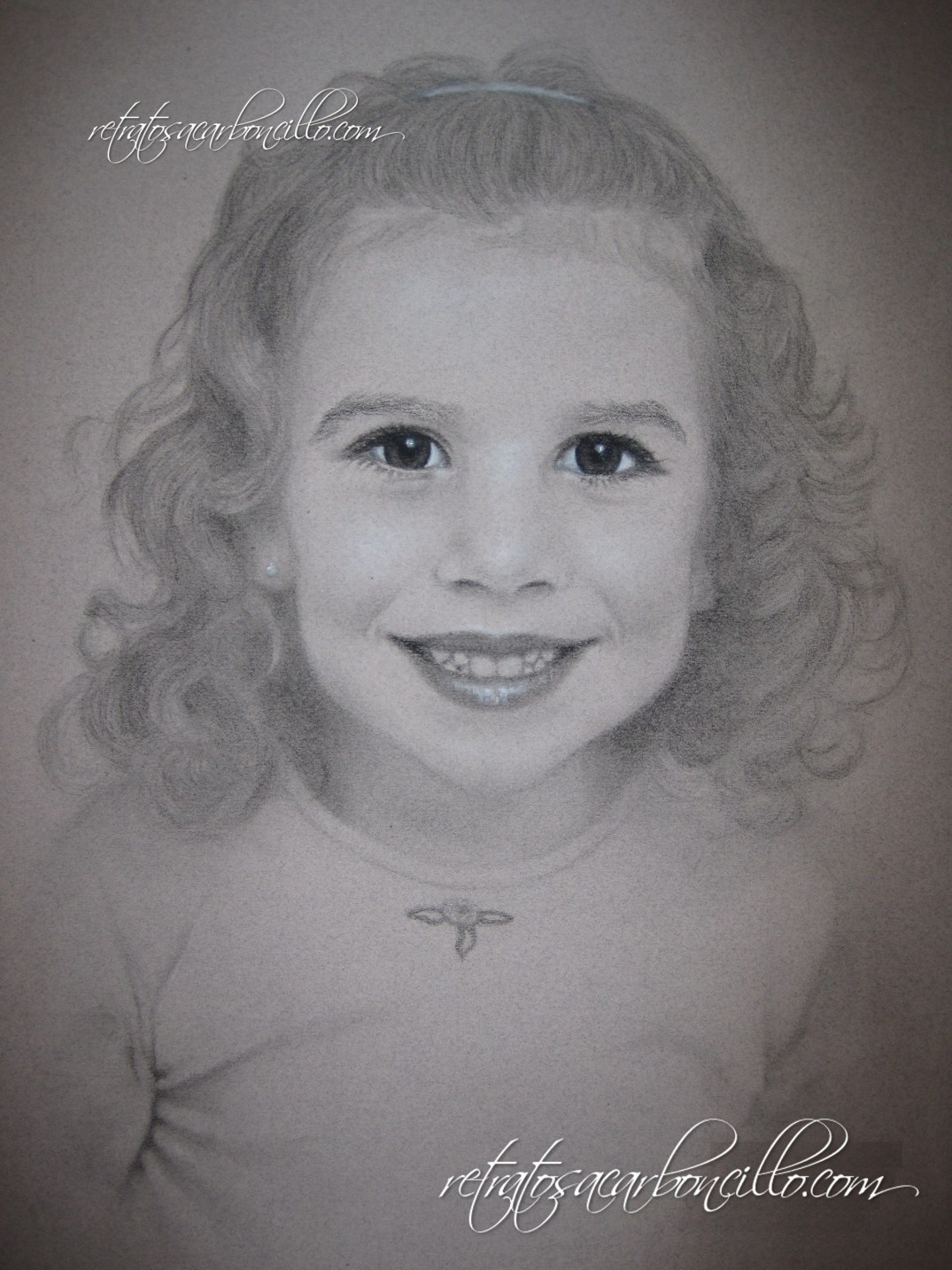 Retrato a carboncillo