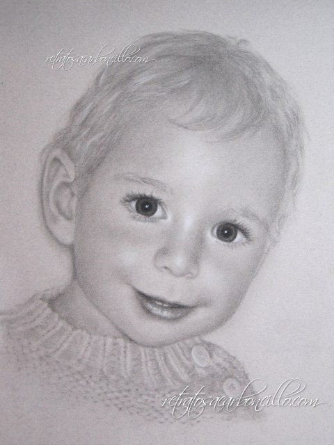 Retrato a carboncillo