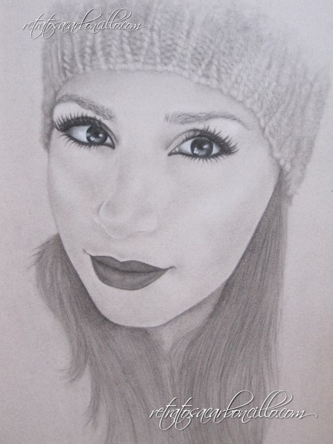 Retrato a carboncillo